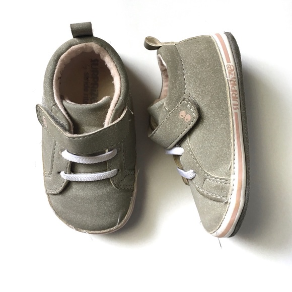 stride rite baby girl walking shoes